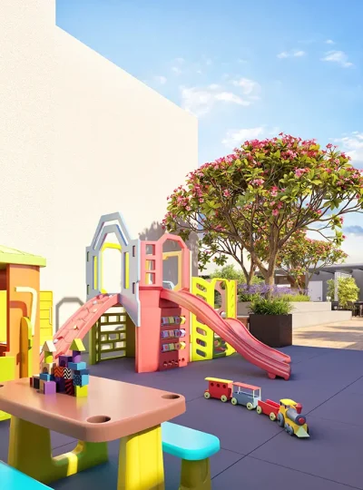 Perspectiva artística do Playground